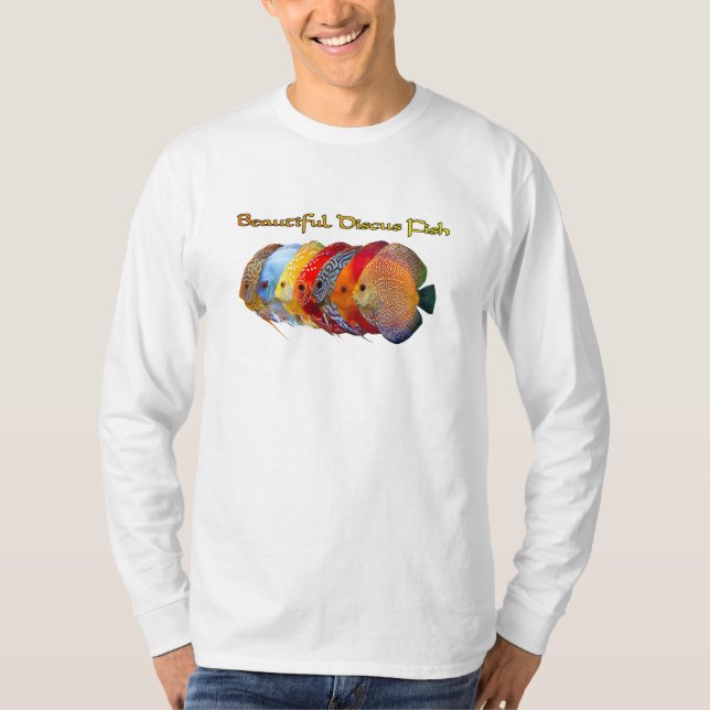 Schöner Discus Fish T - Shirt (Vorderseite)