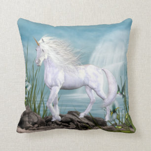 Schöner Engels-weißes Schönheits-Einhorn-Kissen Kissen