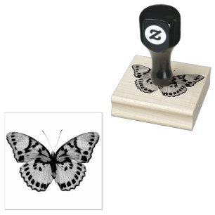 Schöner Extravaganter Schmetterling II Gummistempel