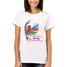 Schöner farbenfroher Vogel T - Shirt