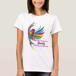 Schöner farbenfroher Vogel T - Shirt