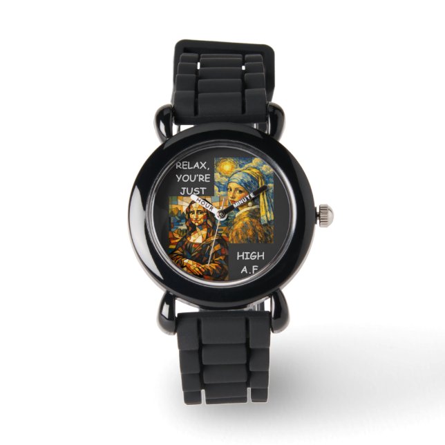 Schöner Fiebertraum Armbanduhr (Vorderseite)