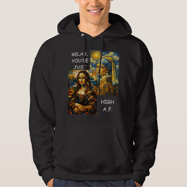 Schöner Fiebertraum Hoodie (Vorderseite)