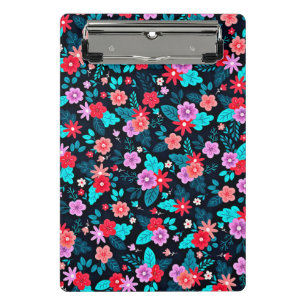 Schöner floraler Ditsy-Hintergrund-56676 Mini Klemmbrett