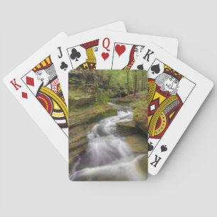 Schöner Fluss Cascading Spielkarten