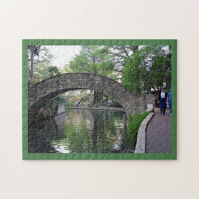 Schöner Fluss Walk San Antonio Jigsaw Puzzle (Horizontal)