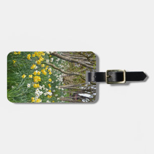 Schöner Frühlingsgarten Gepäckanhänger