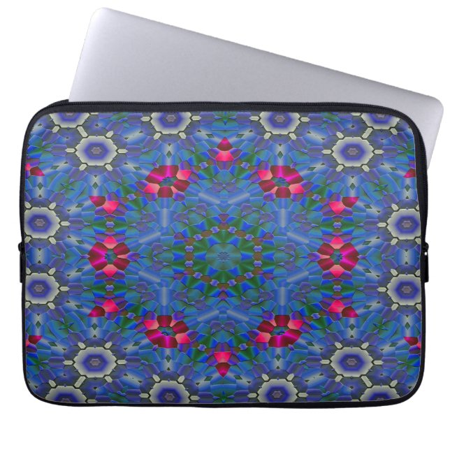 Schöner Frühlingsgarten.... Laptopschutzhülle (Vorderseite)