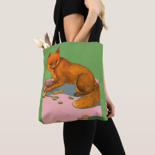 schöner Fuchsdruck Tasche
