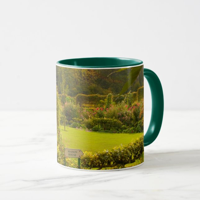 Schöner Garten, Claude Monets Garten, Giverny Tasse (VorderseiteRechts)