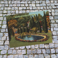 Schöner Garten in Savannah GA Postkarten