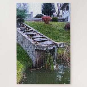 Schöner Gartenwasserfall – Wilde Natur Rumänien