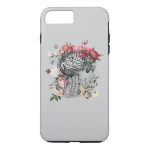 Schöner Gehirn-Telefon-Kasten - anatomisches Case-Mate iPhone Hülle