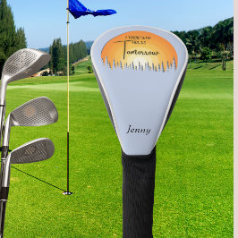 Schöner Glaube Sonnenaufgang ich weiß, wer morgen  Golf Headcover