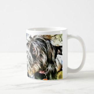 Schöner grauer Lurcher Kaffeetasse