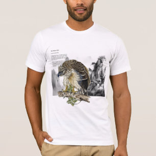 Schöner handgemalter, gefährdeter Philippinischer  T-Shirt