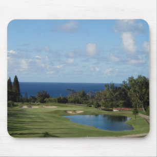 Schöner Hawaii-Golfplatz Mousepad