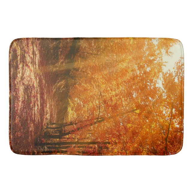 Schöner Herbst Badematte (Vorderseite)