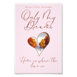 Schöner Herbst Fotodruck