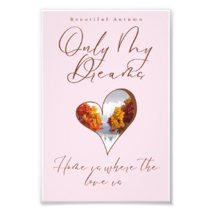 Schöner Herbst Fotodruck