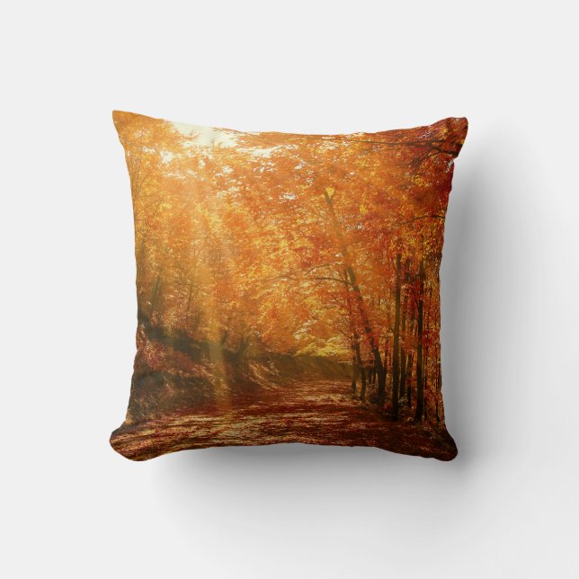 Schöner Herbst Kissen (Vorderseite)
