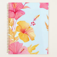Schöner Hibiskus | Tropische Blume Aquarell