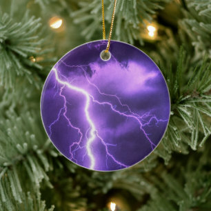 schöner Himmel, Donner Keramik Ornament