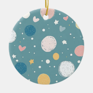 Schöner Himmel Keramik Ornament