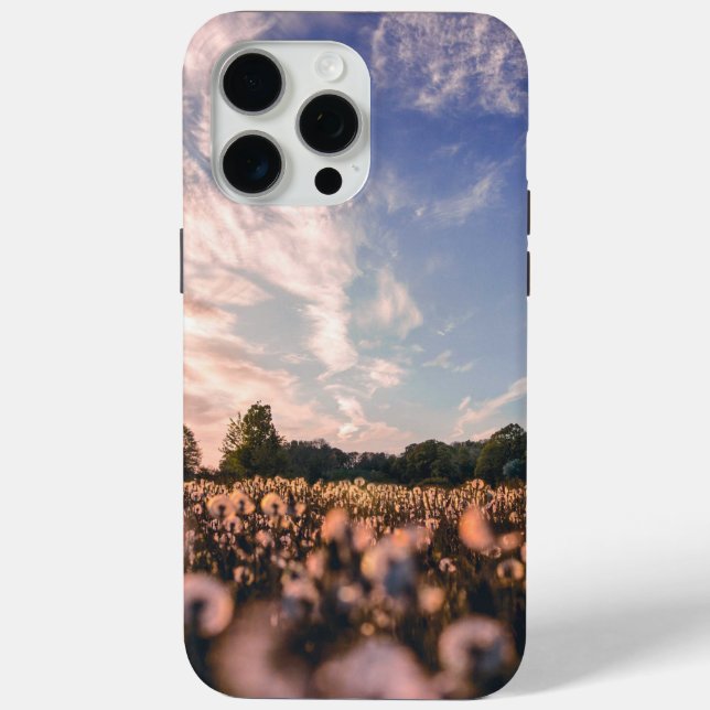 schöner Himmel über dem schlichten Case-Mate iPhone Hülle (Rückseite)