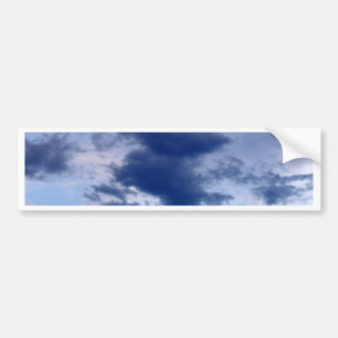 schöner Himmel und Wolke Autoaufkleber