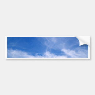 schöner Himmel und Wolke Autoaufkleber