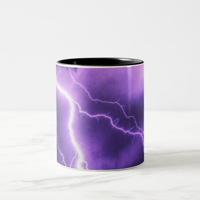 schöner Himmel Zweifarbige Tasse (Mittel)