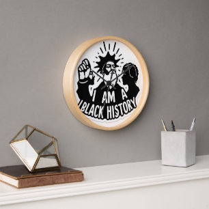 schöner Hintergrund, um Ihr neues Haus zu dekorier Uhr