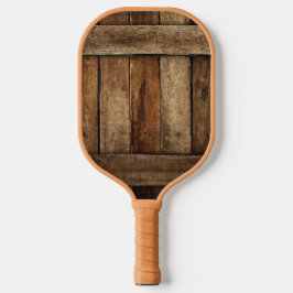 Schöner Holzzaun Pickleball Schläger