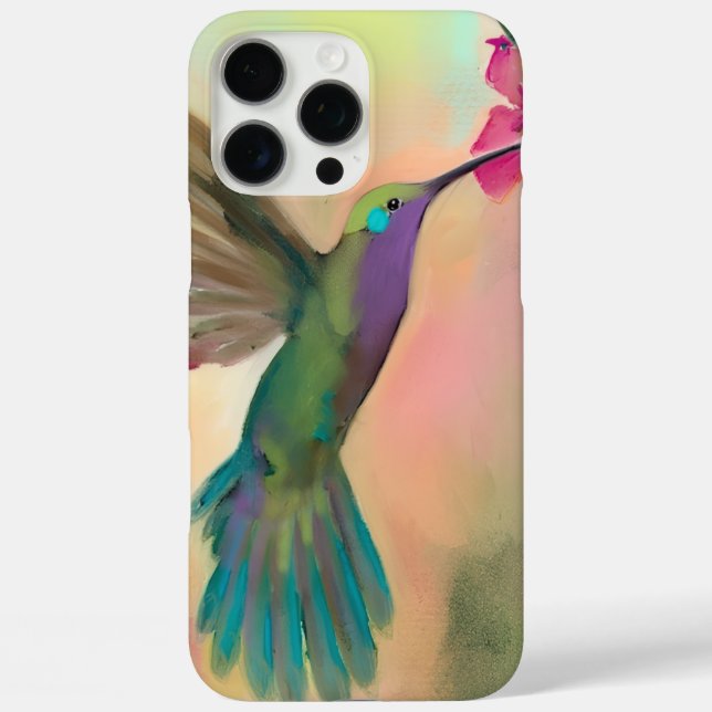 Schöner Hummingbird iPhone-Hülle iPhone 16 Pro Max Hülle (Rückseite)