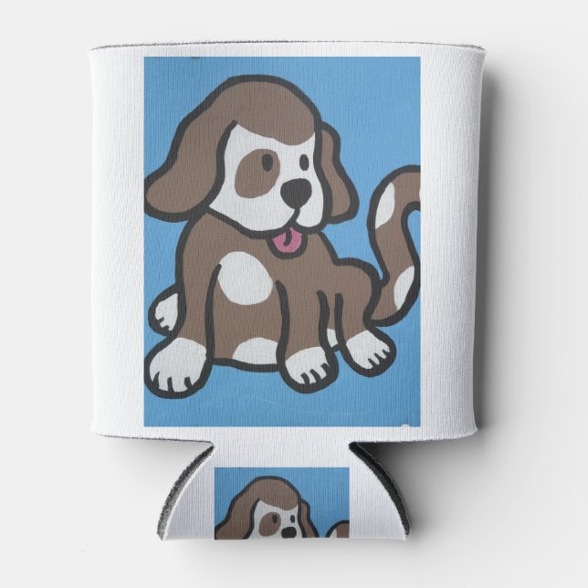 Schöner Hund 3 Dosenkühler (Vorderseite)