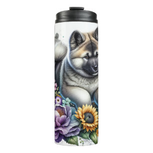 Schöner Hund Rassen/Akita Hund Thermosbecher