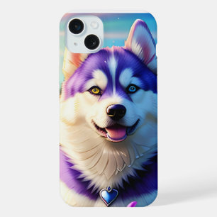Schöner Husky-Welpe Eins iPhone 15 Plus Hülle