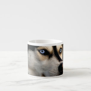 Schöner Husky-Wurfkissen Espressotasse
