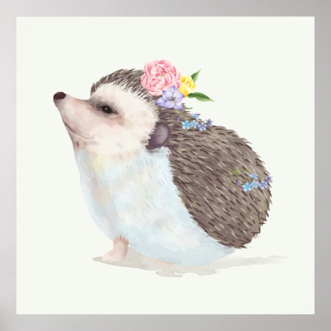 Schöner Igel Poster (Vorne)