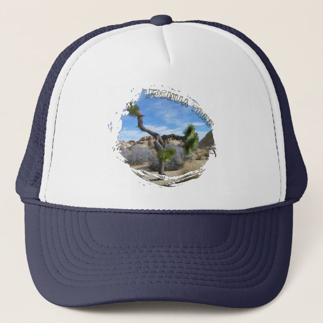 Schöner Joshua Tree Hat! Truckerkappe (Vorderseite)