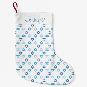 Schöner jüdischer Thema-Davidsstern Chanukkas Kleiner Weihnachtsstrumpf