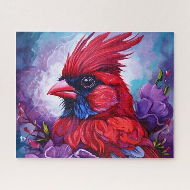 Schöner Kardinalvogel (Horizontal)