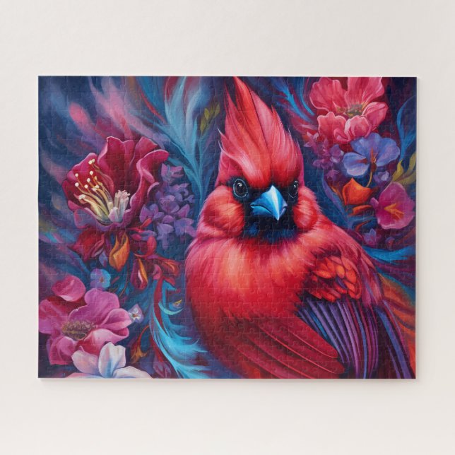 Schöner Kardinalvogel (Horizontal)