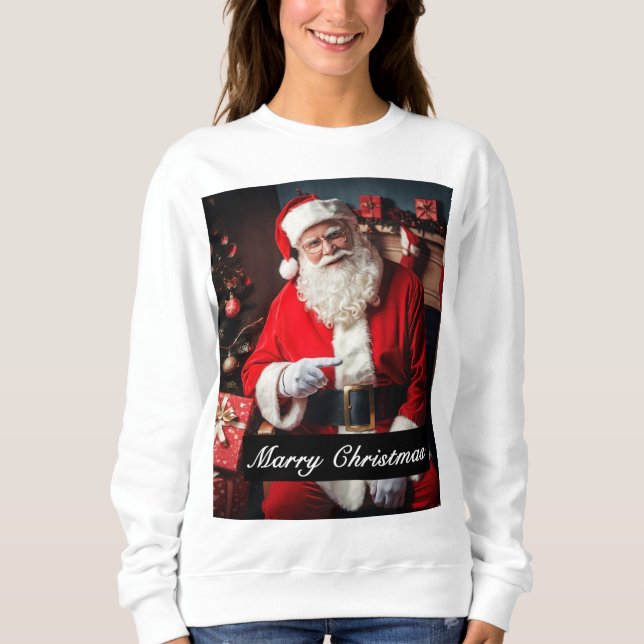Schöner, klassischer Weihnachtsgeschmack, individu Sweatshirt (Vorderseite)
