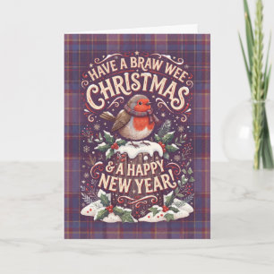 Schöner kleiner Weihnachts-Gnom Grußkarte Karte