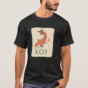Schöner Koi-Fisch-Kostüm für Mann und Frau T-Shirt