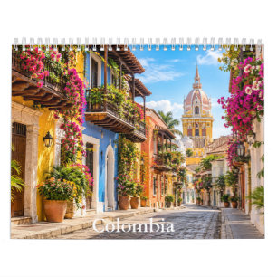 Schöner Kolumbien-Reise-Kalender Kalender