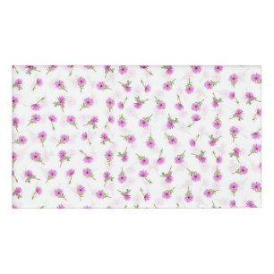 Schöner Lavender Lila Daisy Blume Design Namenschild