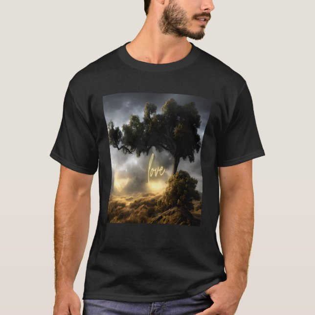 Schöner, lebendiger Baum Natur Schönheit 4 T-Shirt (Vorderseite)